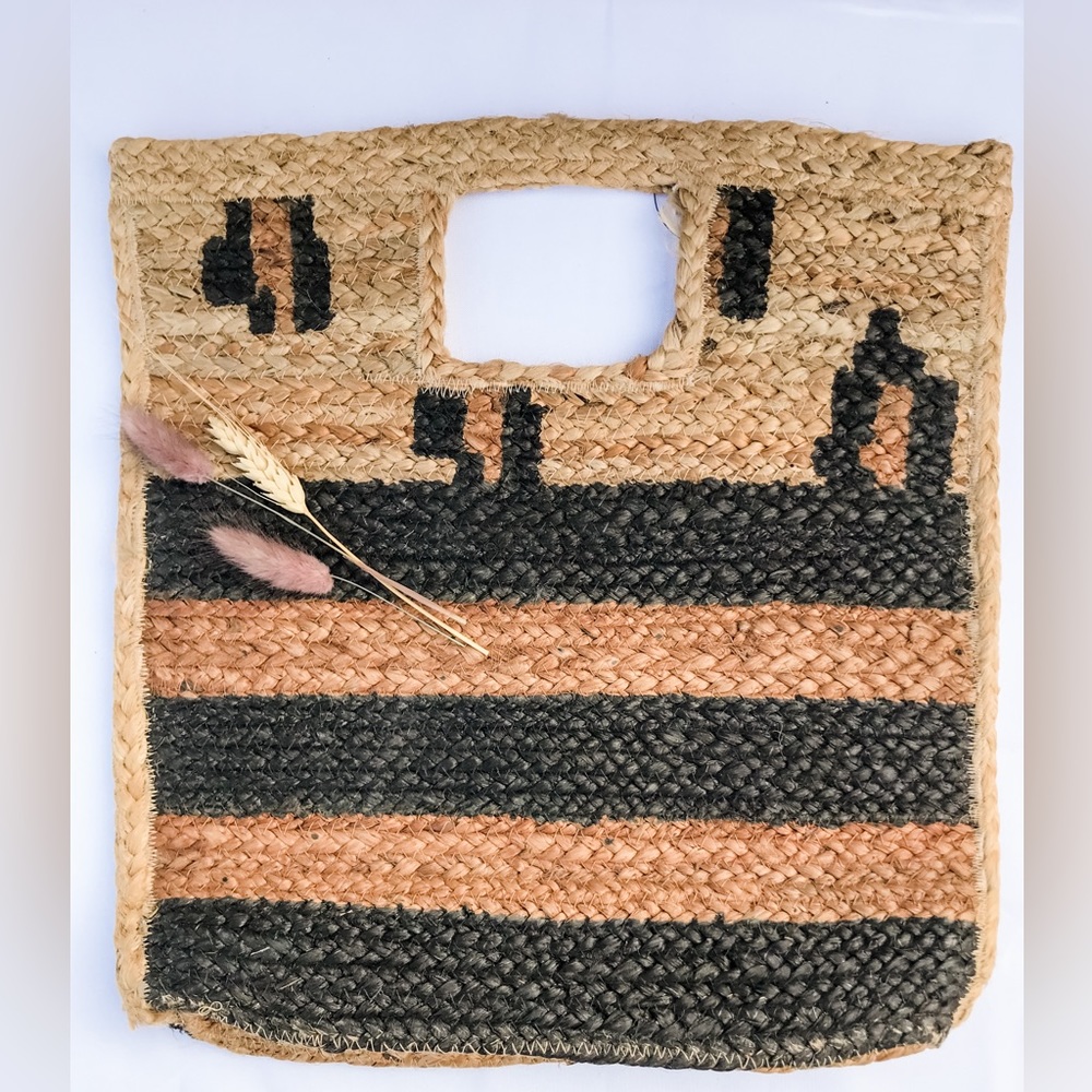 NWT Jute Leopard Handbag #PoshAffiliate